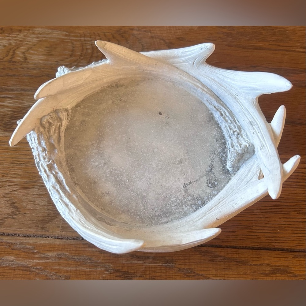 Hobby Lobby White Antler Candle Holder